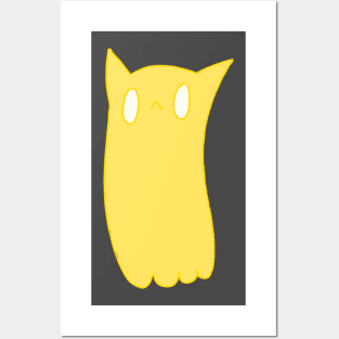 Cat Ghost Posters and Art